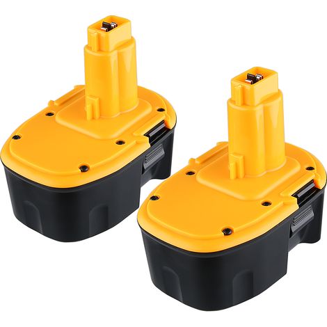 Batterie 2-Pack DC9096 18V XRP 4.6Ah für Dewalt DC9096-2 DC9098 DC9099 DE9039 DW9096 (1/4)