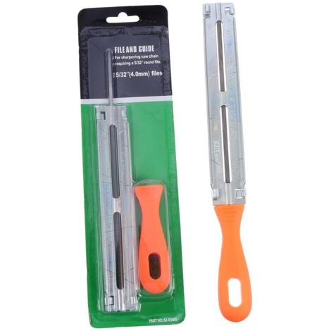 Kit De Limes Pour Tronçonneuse Affûtage Et Entretien Portable Chaîne Scie Outil Travail Du Bois - (1/5)