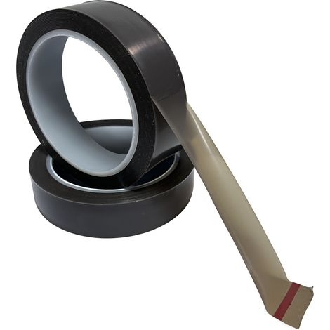 Ruban Téflon, 25mm x 0.08mm RS PRO Gris, BOT3200, -54°C ( Prix pour 1 )
