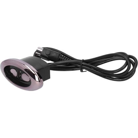 Contrôleur D'inclinaison Électrique 2 Boutons 5 Broches Contrôleur de Commutateur à Main Canapé Électrique avec Alimentation USB Adapté aux Chaises de Levage de Chaise de Massage de Canapé Électrique