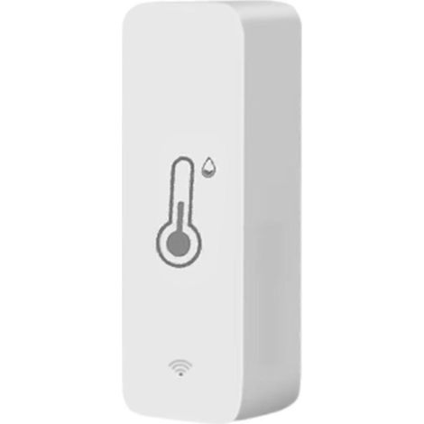 Tuya WLAN-Temperatur- und Feuchtigkeitssensor für Gefrierschrank, Aquarium, Zuhause, Büro und Garten (1 Stück) (1/5)