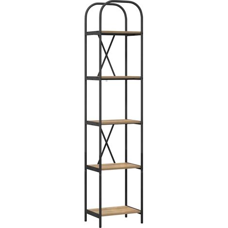 Étagère Chêne artisanal 40 x 30 x 183 cm Bois d'ingénierie (1/5)