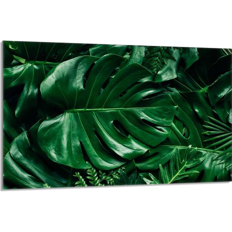Protector de cristal para encimera 80x52 Monstera (1/5)