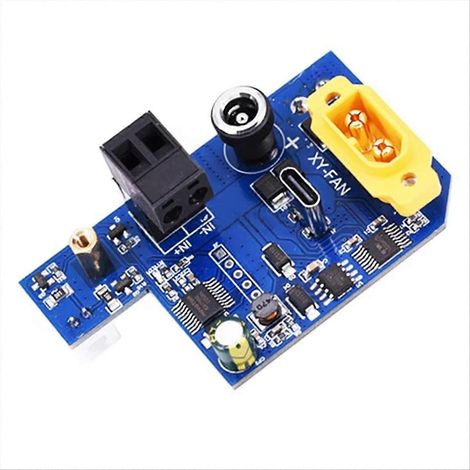 Carte d'alimentation multi-interface et de contrôle de ventilateur - Module DIY d'alimentation variée - Réglage à trois vitesses (1/5)