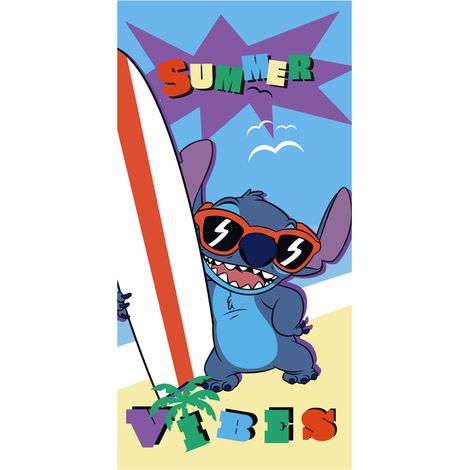 Toalla Stitch Disney microfibra