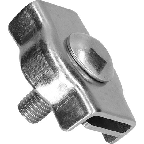 Simplex Drahtseilklemmen, Edelstahl-Kabelklemmen, einfacher Griff, Bremszange, Einzelverriegelung, 50 Stück, M2 (1/5)