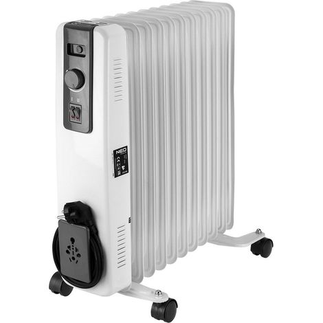 Neo Tools Radiateur Huile 2500W 11 Éléments Chauffage (1/3)