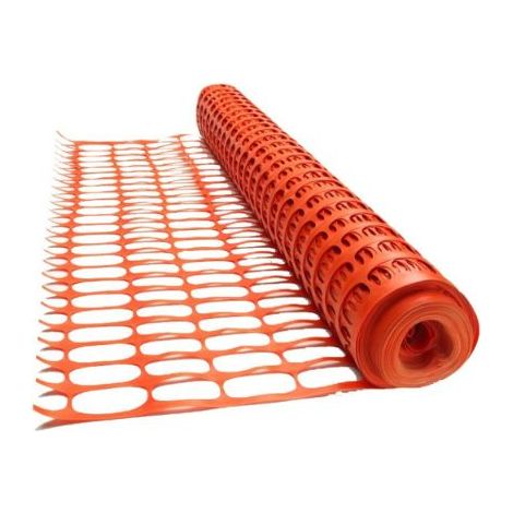 Malla Balizamiento 90gr. Naranja 1x50 m (Faura)