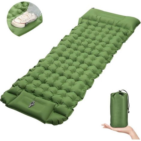 1 Matelas autogonflant,épaisseur 10 cm,nylon 40D TPU,randonnée camping bivouac (1/5)