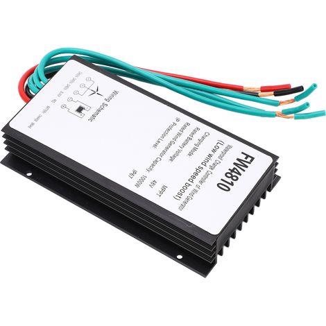 Régulateur Éolien MPPT 1000W 48V IP67 Étanche - Contrôleur de Charge pour Éolienne (1/5)