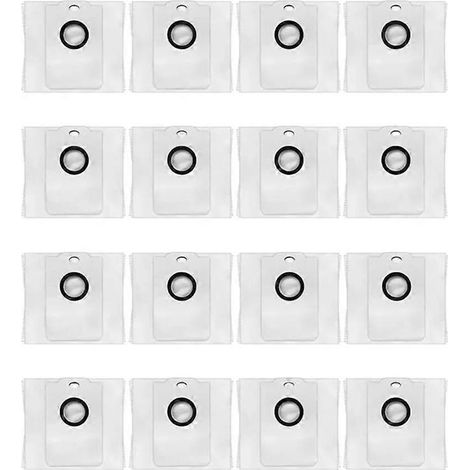 Lot de 16 sacs à poussière pour aspirateurs robots 2499/7490/8290, Atvel R80 et Kabum Smart 900 (1/5)