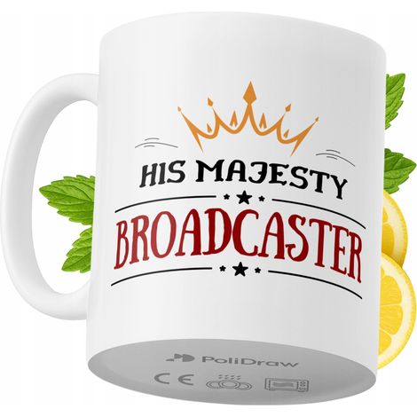 Lustige Tasse für Moderatoren – Kaffee- oder Teetasse mit witzigem Textdesign – ideal für Geburtstage, Namenstage, Feiertage und besondere Anlässe. Hochwertige Tasse für Zuhause, Büro und Arbeit. Farb