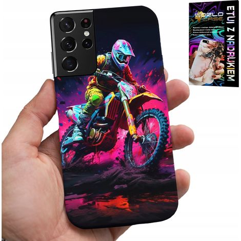 Custodia per Samsung Galaxy S21 Ultra - moto, motocross, corse estreme (1/5)