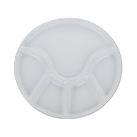 Kela Plato para fondue blanco 21,5 cm en cerámica