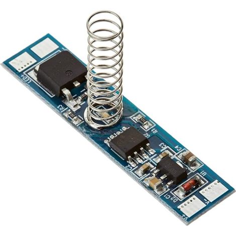 Jandei - Variateur tactile PCB avec mémoire 12/24V DC 96W Interrupteur et variateur (1/3)