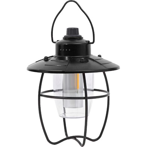 Lampe de camping rechargeable USB, suspendue pour tente, éclairage extérieur pour pêche et randonnée