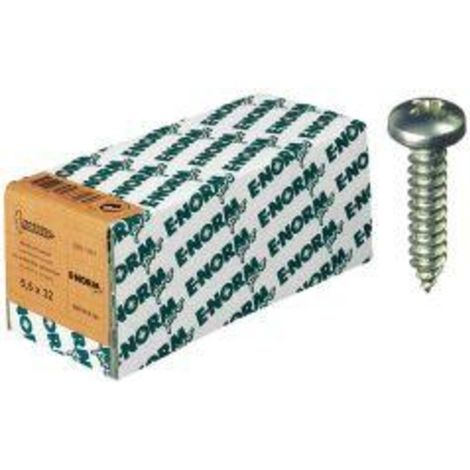 100 Stück E-NORMpro DIN 7981 ST galZn -C-H 6,3 x 45 KP E-NORMpro (1/3)
