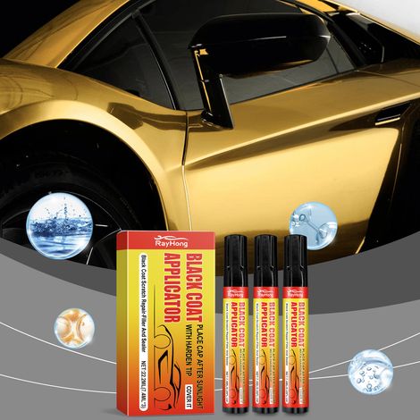 Autokratzer-Ausbesserungsstift, entfernt Kratzer und Flecken, frischt die Autolackfarbe auf, Ausbesserungsstift -- 22,2 ml (7,4 ml 3) -- BIEMMEDUE (1/5)