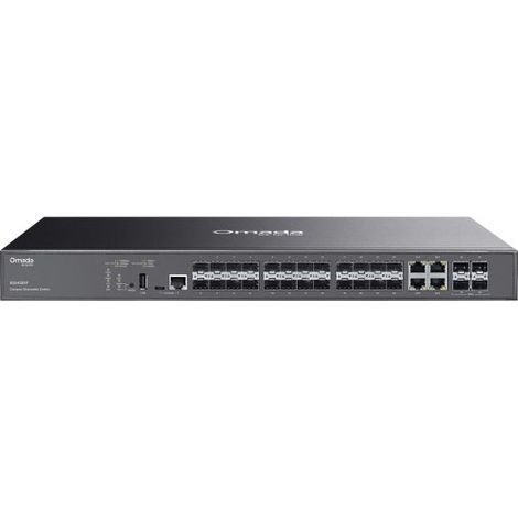 TP-Link SG5428XF switch di rete Gestito L3 Nero