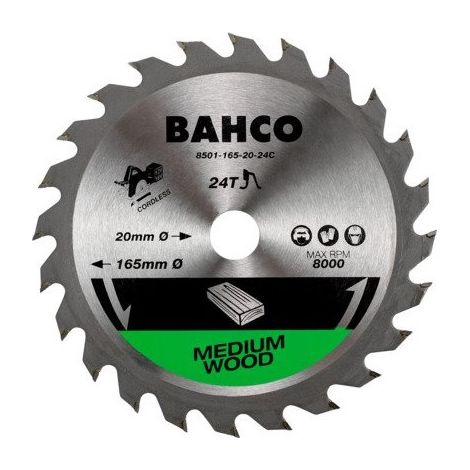 BLADES FOR WOOD CUTTING CORDLESS MACHINES 8501-136-20-24C - BAHCO
