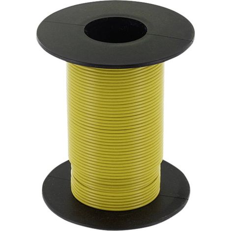 econ connect KL025GE25 Cavo per cablaggi 1 x 0.25 mm² Giallo 25 m