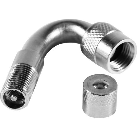 Rallonge de valve de pneu de voiture/moto à 45 degrés, adaptateur d'extension (1/5)