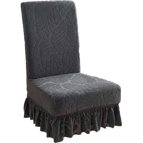 Housse De Chaise - Extensible Lavable Antitache Pour Chaise De Salle À Manger - 1 Pièce (1/5)