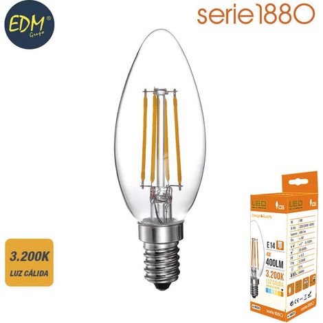 edm LED-Glühbirne E14 warmweiß 4W 550 Lumen
