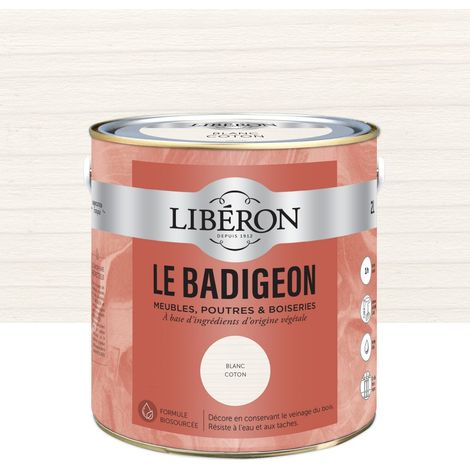 LIBERON Badigeon LIBERON blanc coton mat 2 l