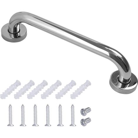 Stainless Steel Grab Bar Bathroom Bathtub Handle for Toilet Toilet for Elderly/Disabled/Children/Pregnant 30cm