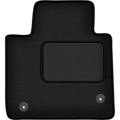 Tappetino in velluto per il conducente per: Kia Carens IV minivan 7 posti (2013-2018) nero
