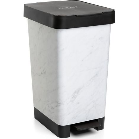 CUBO PEDAL 25L BOLSA 30L SMART MARBLE