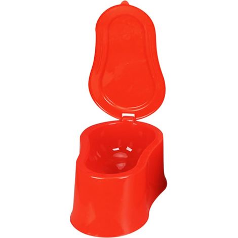 Tragbare Toilette, tragbare Auto-Toilette für Camping, Toilette, Fliesen, tragbare Töpfchen-Toilette für Camping, tragbare Toilette für Erwachsene, Outdoor, Auto Heck