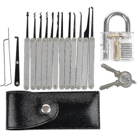 15 outils de crochetage, kit de crochetage, ensemble de crochetage professionnel, outils de crochetage (1/3)