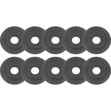 Lames de coupe pour tubes, disque de rechange, lame de rechange pour tubes en cuivre, aluminium et plastique, lot de 10