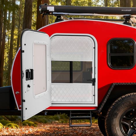 Aufbautür LH Wohnmobil 660x914mm Eingangstür Türe Wohnwagen Wohnmobiltüre (1/5)
