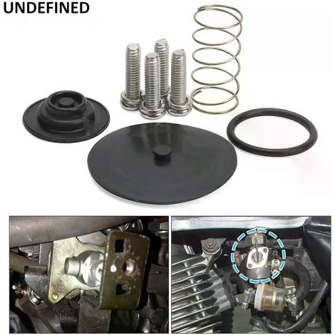 Kit de réparation de robinet d'essence à dépression noir pour motos Harley BIG TWINS 1994-2001 61200-97 (1/5)