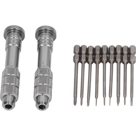 11-teiliges Präzisionsschraubendreher-Set, magnetischer Griff, Bits für Elektronikreparaturen, Multifunktionswerkzeug (1/5)