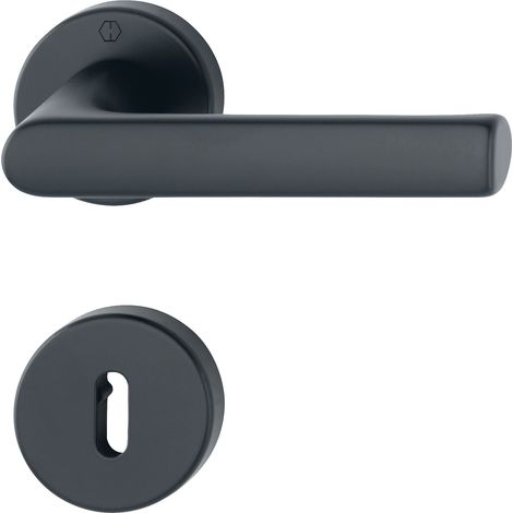 Maniglia per porta Hamburg 1700 / 42KB / 42KBS F9714 OB DIN sinistra / destra HOPPE