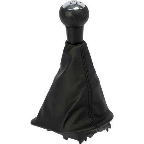CORONA Pommeau + Soufflet adaptable pour Peugeot 307 - 5 vitesses - Noir (1/2)