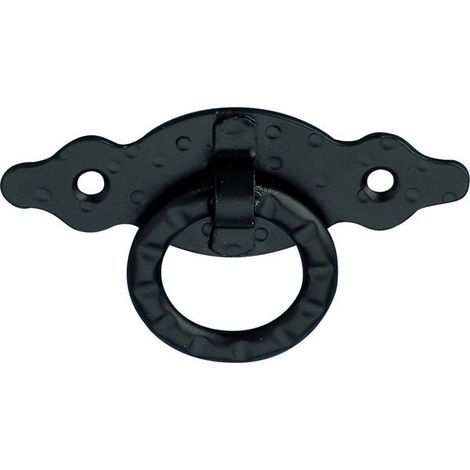 (25 u.) TIRADOR MUEBLE NEGRO MATE