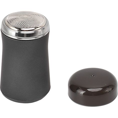 Mini-Elektro-Bartschneider, tragbar, abwaschbar, Bartmesser, ideales Weihnachts- und Neujahrsgeschenk, Schwarz (1/5)