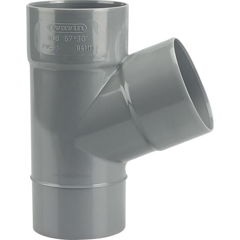 Raccord PVC Wavin 3026013 angle 67 degrés