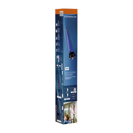Chamberlain – Moteur tubulaire pour volets roulants 25Nm – Charge max 50kg – Surface max 11m² PVC – Fréquence 15 R/min – Tension 230V – Installation facile (1/9)