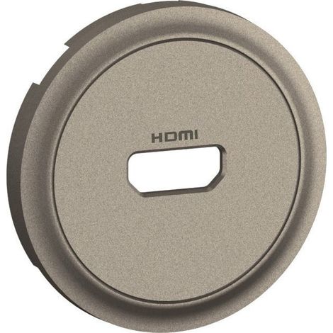 ENJOLIVEUR HDMI PRE-CONNECT. TITANE Céliane 2024 - CT0314 - Legrand (1/2)