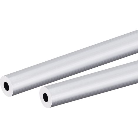 Tube Aluminium 6063 Rond Tube 12mm Diamètre Externe 5mm Interne Diamètre 25cm Longueur Tuyau Tubes 2 Pcs (1/5)