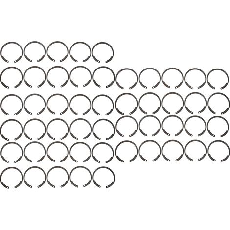 50pcs bague de retenue d'embrayage de compresseur AC en fer épaisseur 1,5mm haute dureté pour compresseur 507 (1/5)
