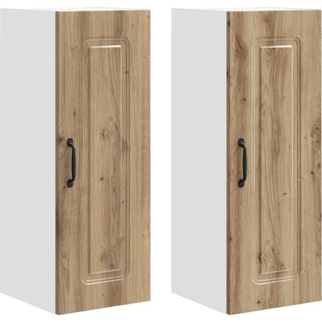 Maison Exclusive - Pannello lavastoviglie Kalmar 2 pcs Rovere artigianale