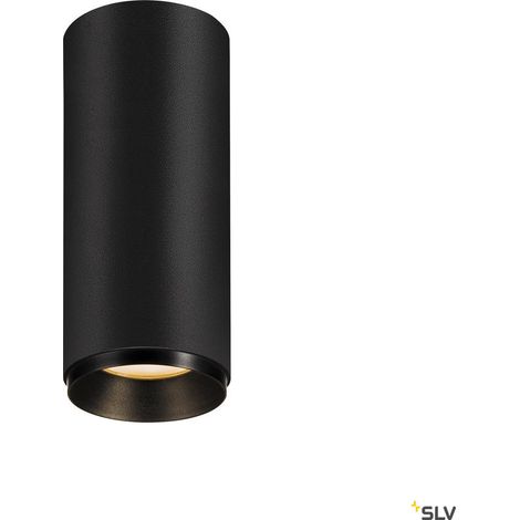 Plafonnier LED NUMINOS® S intérieur noir/noir LED 1042W 60° UGR 19 - SLV - 1004412 (1/4)