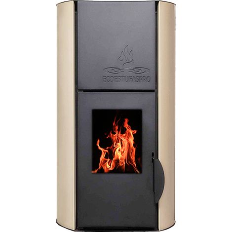 Hidroestufa de pellets Hydra 18 Marfil, 18kW, hasta 150m4 (1/5)